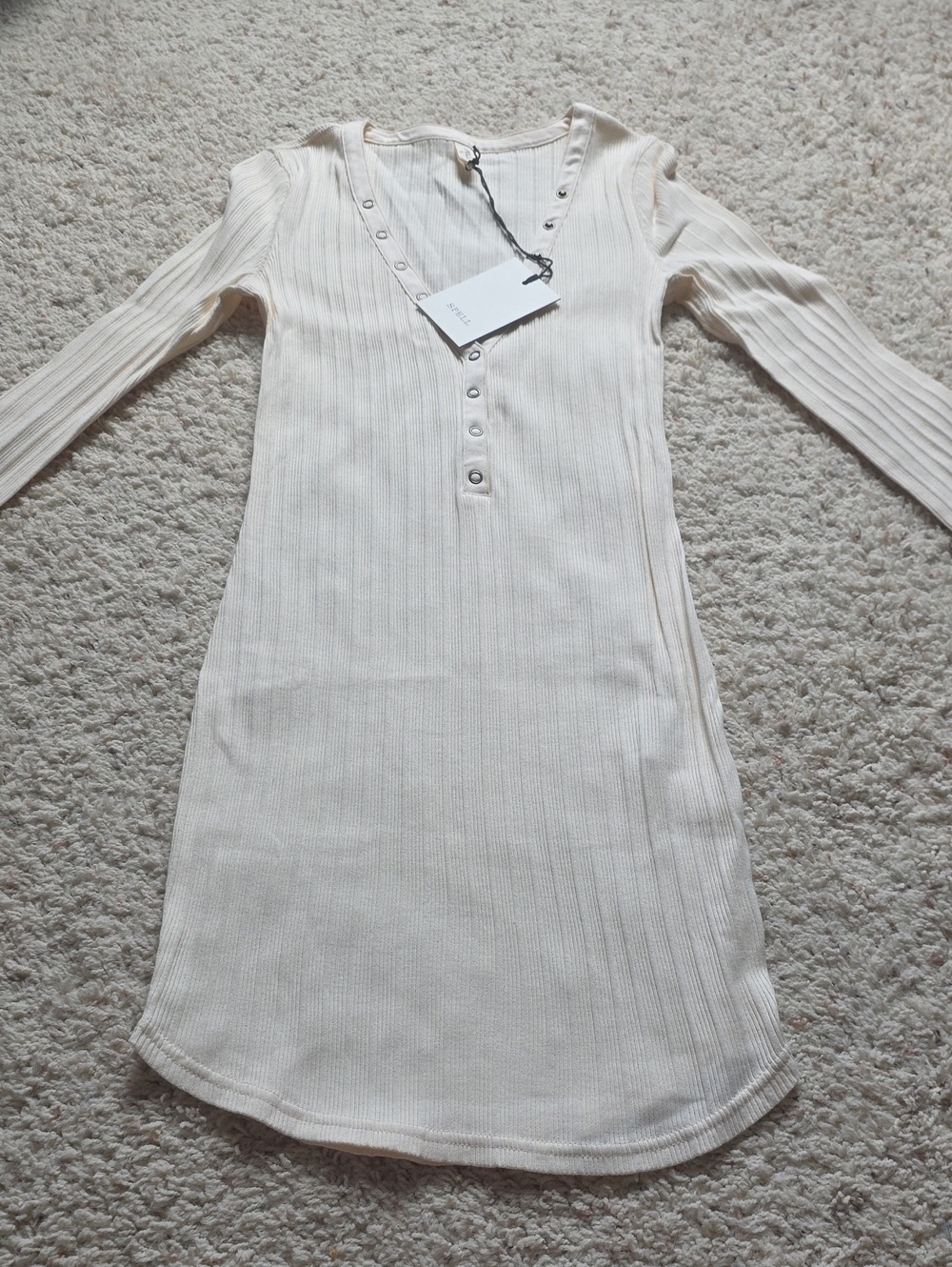 Spell Stella Ribbed Henley - Picture 4 of 8